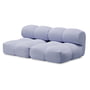 OUT Objekte unserer Tage - Sander 02 2. 5-seater sofa, lilac blue (Vidar 4 0723 by Kvadrat)