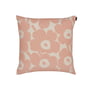 Marimekko - Pieni Unikko Cushion cover, 50 x 50 cm, cotton white / peach