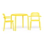 Fatboy - Toní Bistro table + armchair, lemon (set of 3)