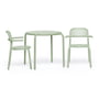 Fatboy - Toní Bistro table + armchair, mist green (set of 3)