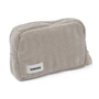 Humdakin - Toiletry bag made of terry cloth, light stone