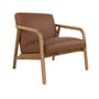 Studio Zondag - SZ1 Lounge chair, oak / cognac