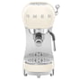 Smeg - Espresso coffee maker with portafilter ECF02, cream, Tritan™ Renew