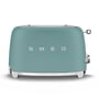 Smeg - 2-slice toaster TSF01, matt emerald green