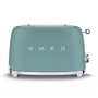 Smeg - 2-slice toaster TSF01, matt emerald green