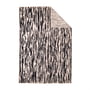 nanimarquina - Doblecara 1 wool rug, reversible, 170 x 240 cm, black / white