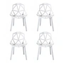 Magis - Chair One Outdoor chair, white (set of 4)