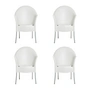 Driade - Lord Yo Garden armchair, white RAL 9016 (set of 4)