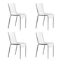 Driade - PIP-e Garden chair, matte white (set of 4)