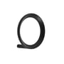 Normann Copenhagen - Loop Wall hook, medium, black