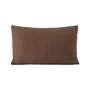 Muuto - Mingle Cushion, 35 x 55 cm, copper brown / light blue