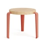 TipToe - MINI LOU children stool oak, flamingo pink
