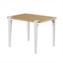 TipToe - Children's desk, solid oak, cloud white