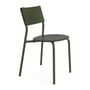 TipToe - Chair SSDr, recycled plastic / steel, rosemary green