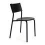 TipToe - Chair SSDr, recycled plastic / steel, graphite black