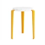 TipToe - LOU Stool Venezia, recycled plastic / sun yellow