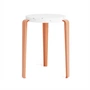 TipToe - LOU Stool Venezia, recycled plastic / ash pink