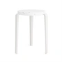 TipToe - LOU Stool Venezia, recycled plastic / cloud white