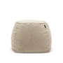 freistil - 173 Pouf (Teddy Edition), Ø 55 cm, stone gray (6532)