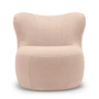 freistil - 173 Armchair (Teddy Edition), pearl white rosé (6531)