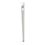TipToe - Table leg for outdoor use, 75 cm, chalk gray