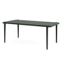 TipToe - Garden table MIDI Collection, 190 x 90 cm, forest green