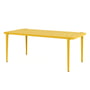 TipToe - Garden table MIDI Collection, 190 x 90 cm, sunny yellow