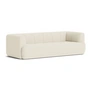 HAY - Quilton 3-seater sofa, Flamiber cream