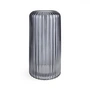 Nuuck - Silje Glass vase Ø 11.5 x H 24 cm, gray