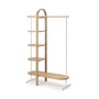 Umbra - Bellwood Coat rack, eucalyptus wood natural / white