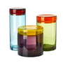 Pols Potten - Caps & Jars Storage tin, colorful (set of 3)