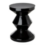 Pols Potten - Zig Zag Stool, black