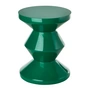 Pols Potten - Zig Zag Stool, emerald green