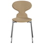 Fritz Hansen - Ant 3101 Chair, beige / mustard (Vanir 0413) / oak clear lacquered / chromed