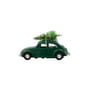 House Doctor - Xmas Cars Decorative cars, 8.5 cm / green