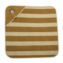 Bloomingville - Mini Agnes Towel with hood, 78 x 78 cm, yellow / brown