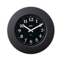 Alessi - Momento Wall clock, black