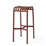 Hay - Palissade Bar stool, iron red
