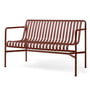 Hay - Palissade Dining Bench , iron red