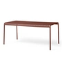 HAY - Palissade Table, rectangular, 170 x 90 cm, iron red