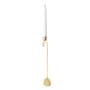 Georg Jensen - Christmas candle holder, 2023 Pine Cone, gold