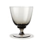 Holmegaard - Flow Drinking glass with base 35 cl, smoke