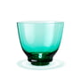 Holmegaard - Flow Water glass 35 cl, green
