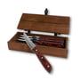Gense - Old Farmer Steak knife XL, wood / steel (set of 4)