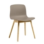 HAY - About A Chair AAC 12 , lacquered oak / khaki 2. 0 (plastic glides)