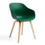 Hay - About a Chair AAC 222, oak lacquered / teal green 2. 0