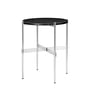 Gubi - TS Coffee table Ø 40 cm, polished / marble black