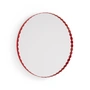 HAY - Arcs Mirror, round, red