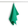 Hay - Canteen Tea towel, emerald pinstripe
