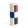 Hay - Column Candle, L, off-white / brown / black / blue